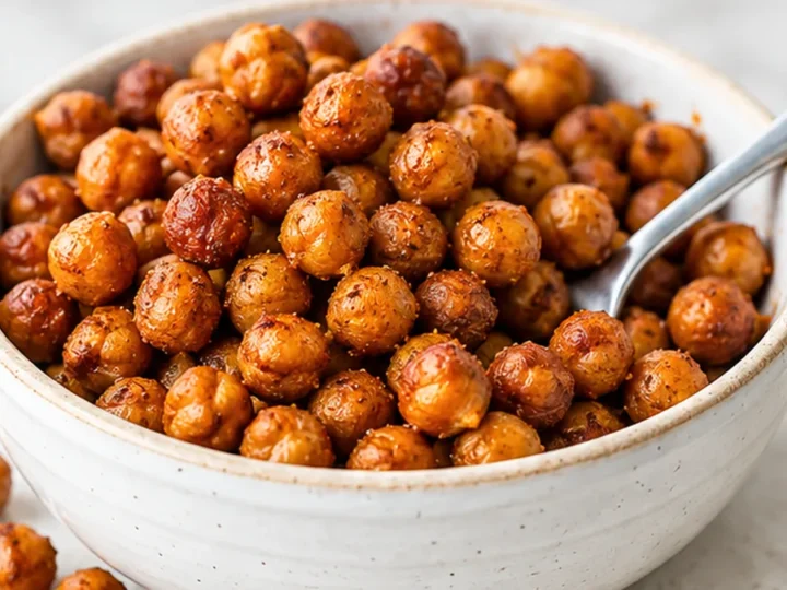 Crispy Air Fryer Chickpeas Snack