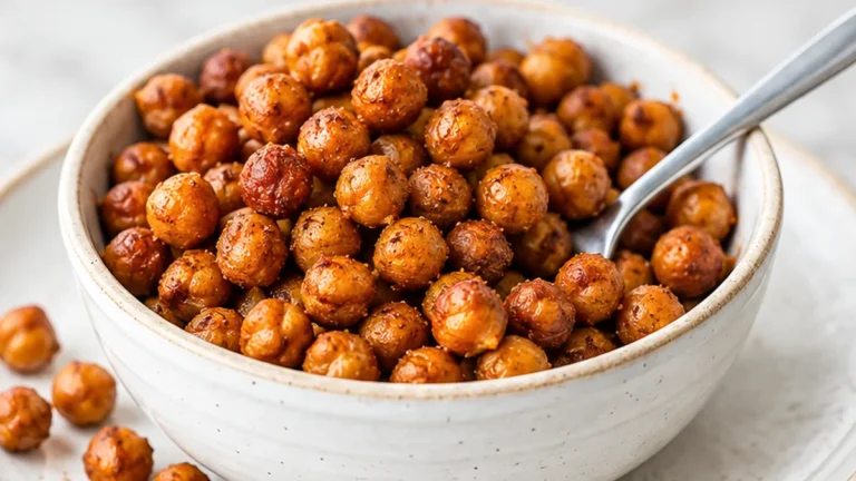 Crispy Air Fryer Chickpeas Snack