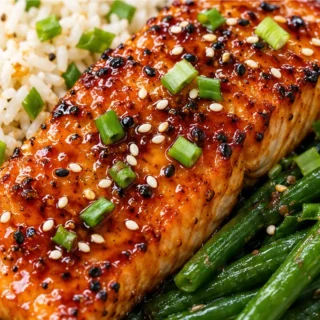 CRISPY Air Fryer Teriyaki Salmon in 15 Mins!