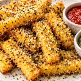 Crispy Vegan Polenta Fries Recipe