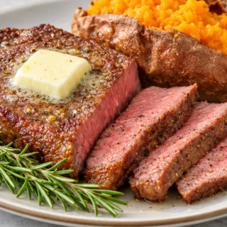 Juicy Air Fryer Steak in Minutes!